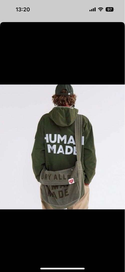 HUMAN MADE MAIL BAG 即完品　未使用