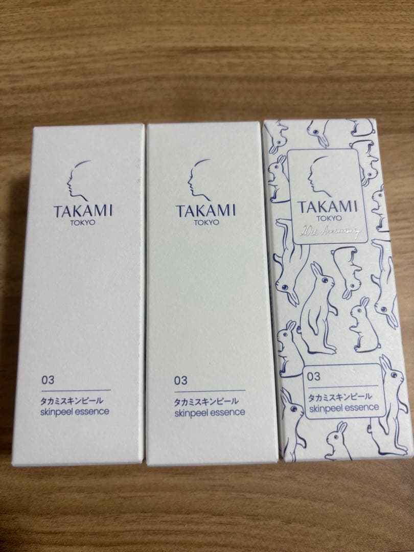 TAKAMI スキンピールエッセンス 03 3本セット