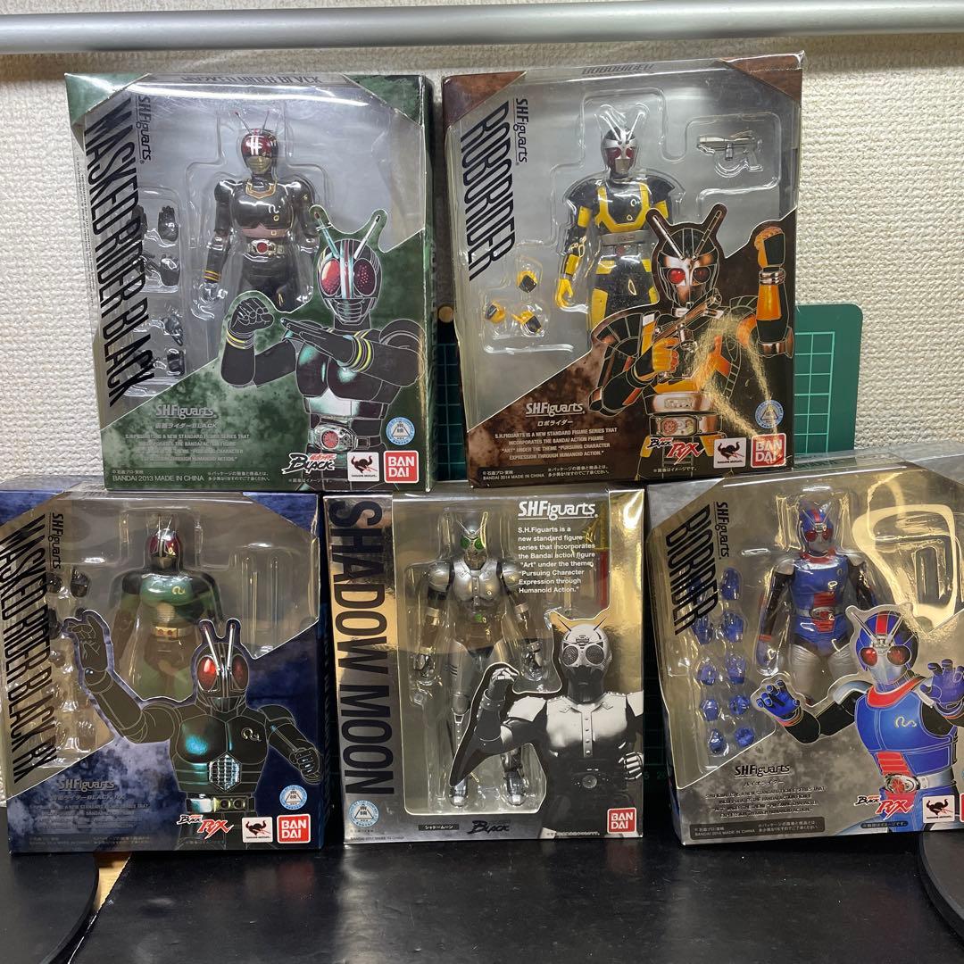 仮面ライダー ブラック フィギュアセット