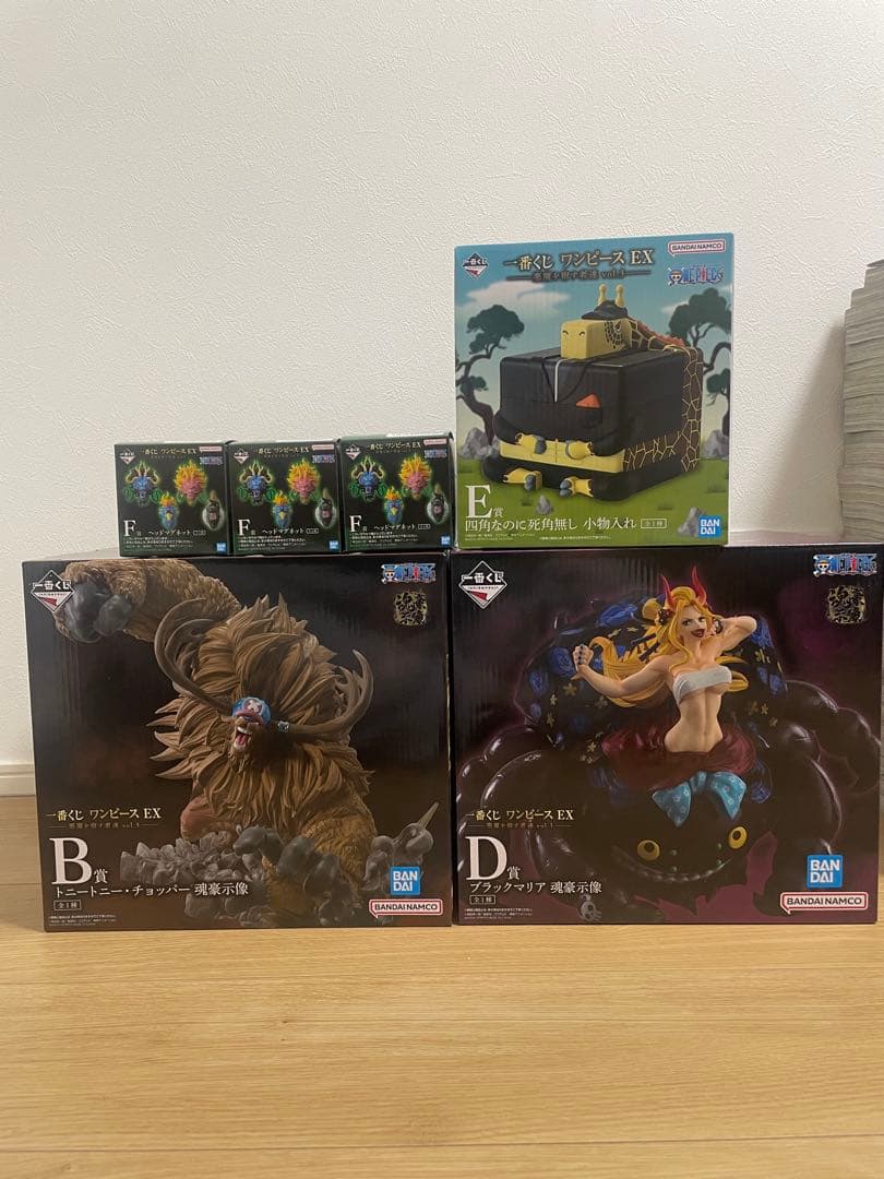 一番くじ ワンピースEX 悪魔を宿す者達　B賞　D賞　E賞　F賞　まとめ売り