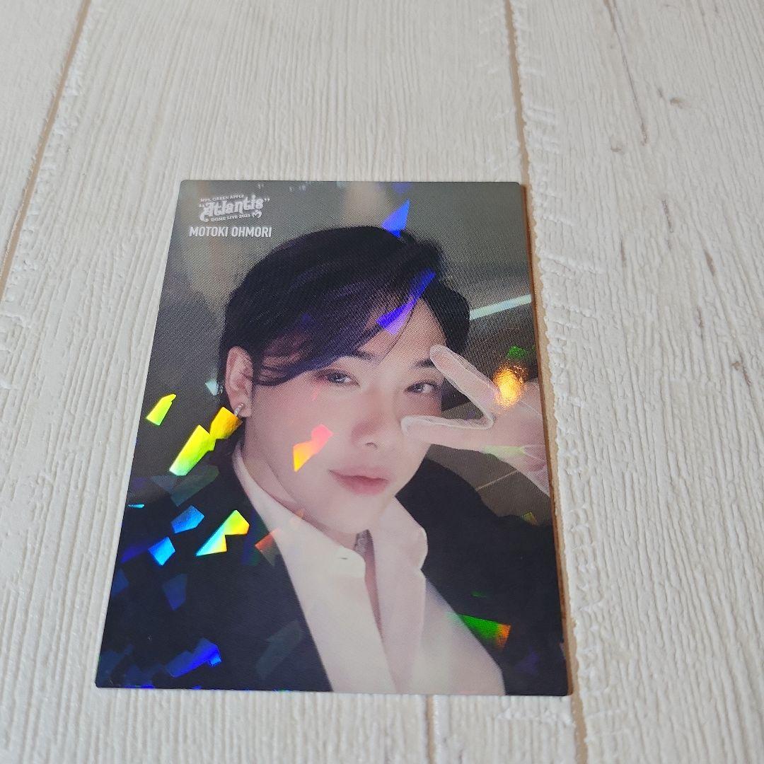 大森元貴さんのレアカード(Mrs.GREEN APPLE) - メルカリ