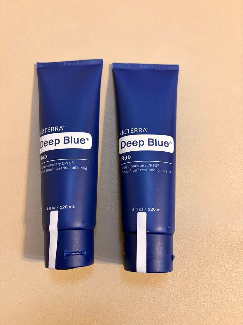 新品 doTERRA ドテラ ディープブルーラブクリーム 120ml 2本セット