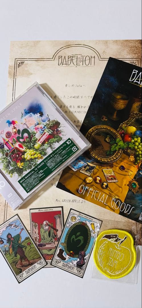 【ミセス】新品CD＋《バベルの塔》スピードくじ.ガチャステッカー詰合せセット