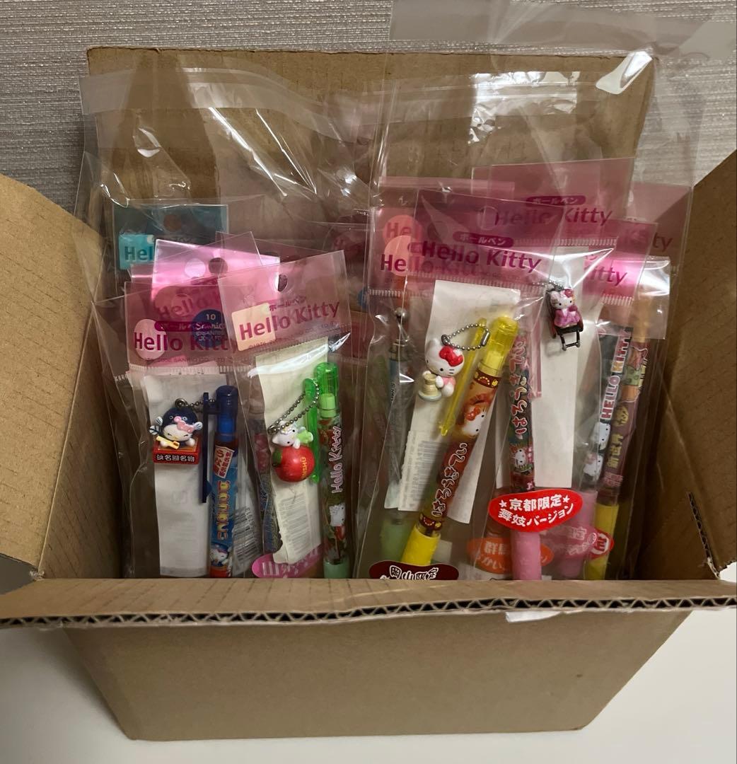 【希少・激レア】ご当地キティ①ボールペン シャープペン まとめ売り 40点セット