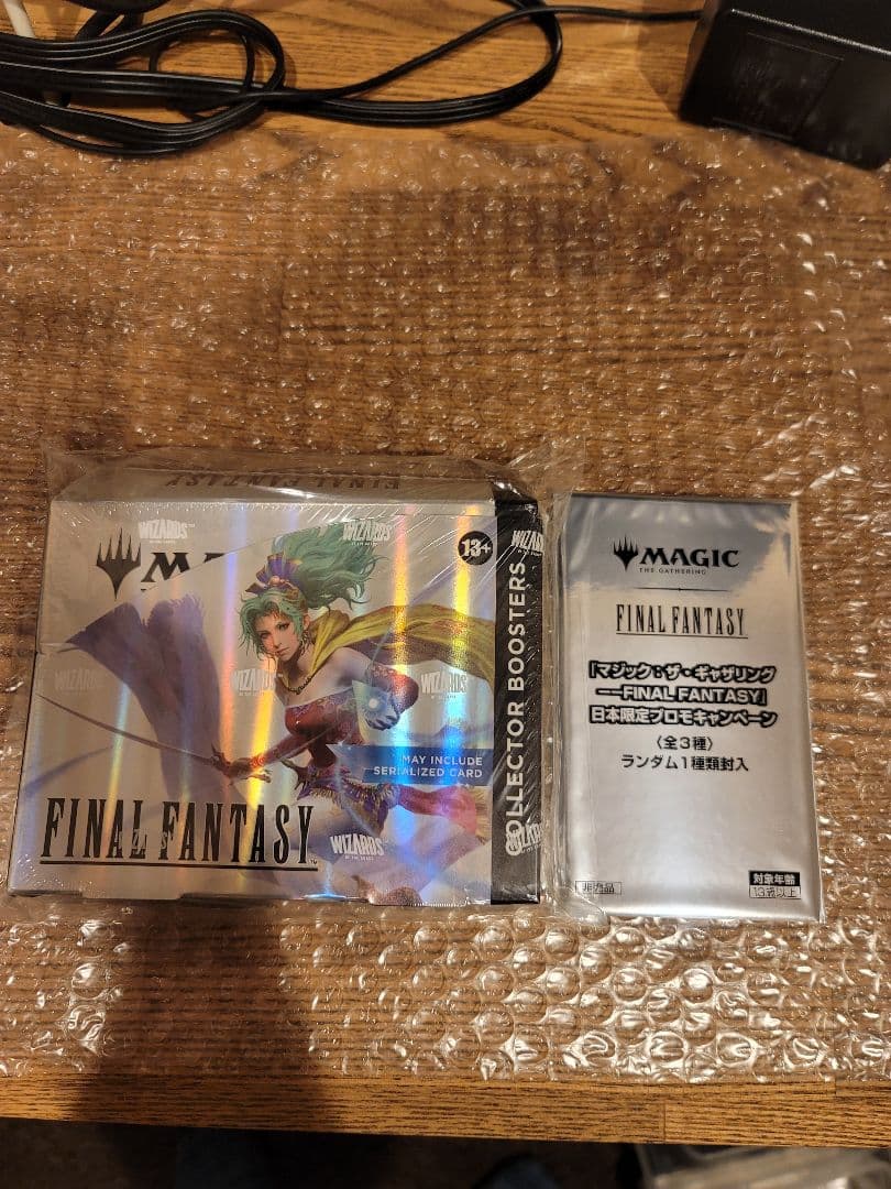 未開封　FF コレクター ブースター 英語版 プロモ付き　BOX　TCG BANDAI（バンダイ） ファイナルファンタジー コレクター・ブースター