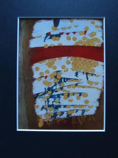 伊藤　久三郎、クルップ氏習作、額装用画集より、新品額装付、状態良好