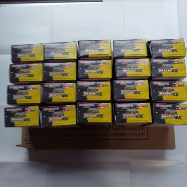 空箱ポケモンカード MEGAドリームex 20箱 +空カートン1箱 - メルカリ