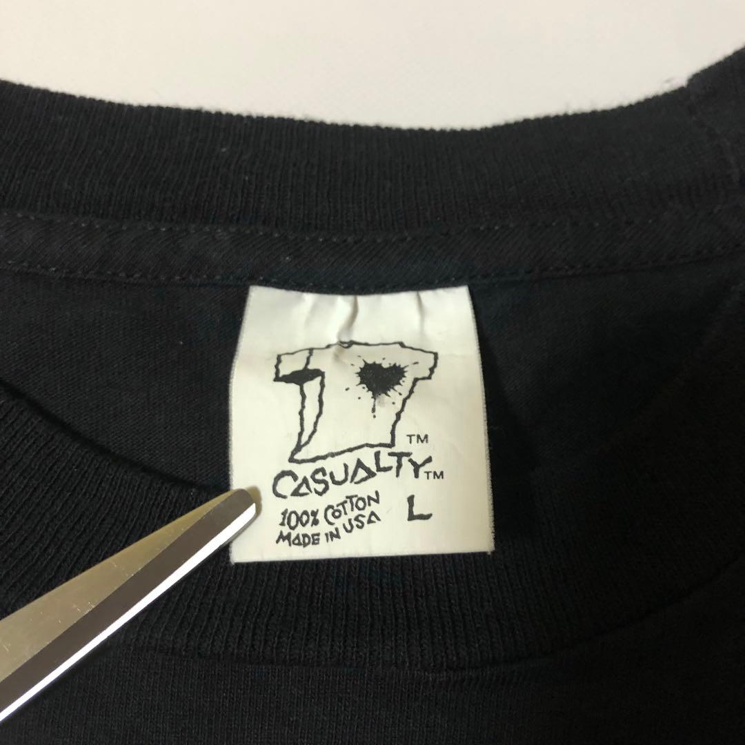 ZORLAC USA製 CASUALTYタグ パスヘッド Tシャツ ヴィンテージ - メルカリ