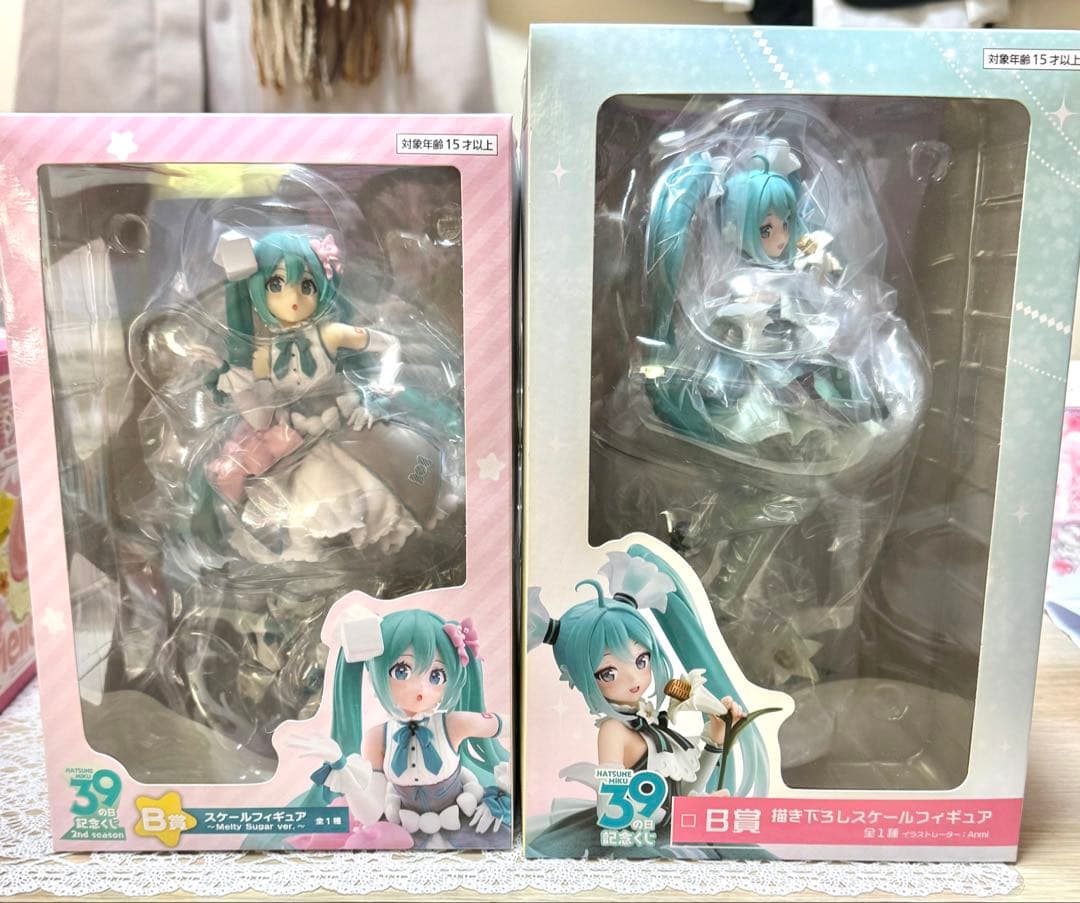 【新品未開封】 初音ミク フィギュア まとめ売り 39の日記念くじ B賞