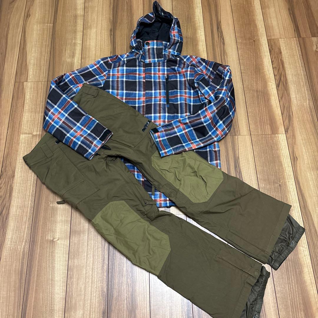 自来也　Burton スノーボードウェアセット　メンズ Mサイズ