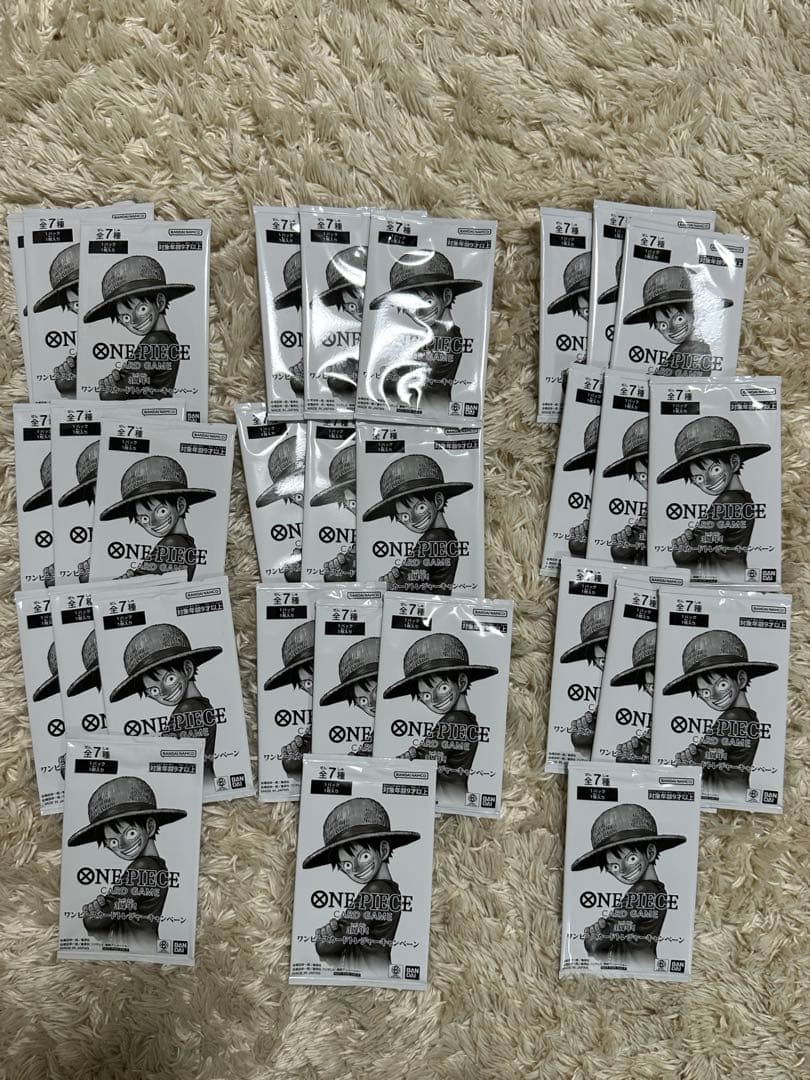 ワンピース 3周年！ トレジャーキャンペーン プロモ 30パックセット　未開封品 楽天市場】【数量限定】ONE PIECEカードゲーム 3周年！ワンピース