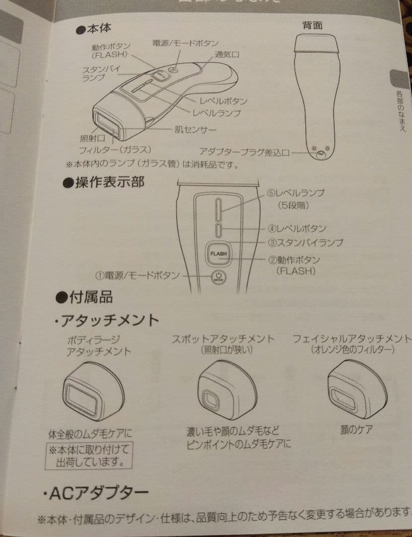 YAMAN ダブルエピ ルミナスボーテ STA-208T 家庭用光美容器 脱毛
