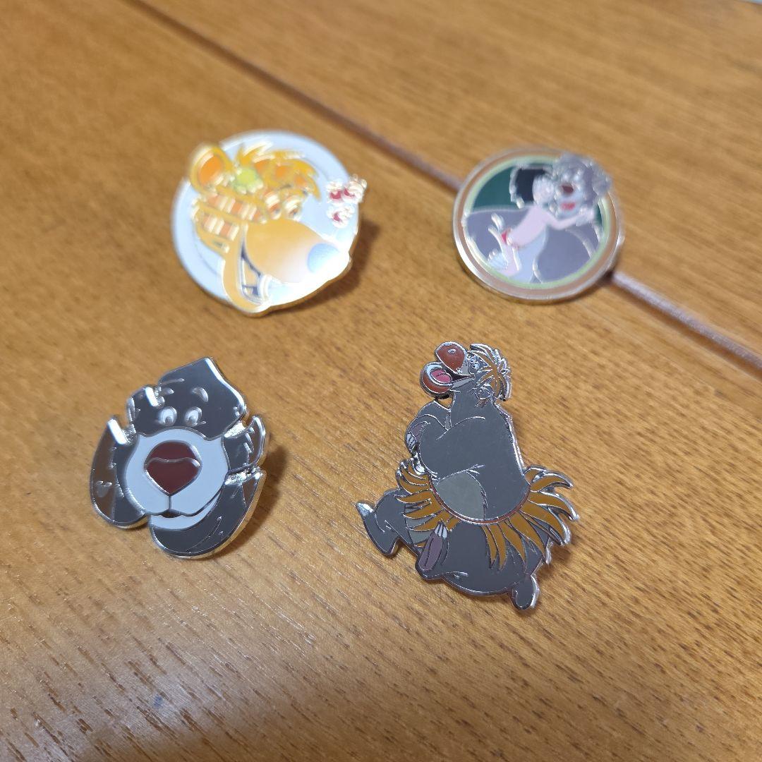 海外ディズニーピンバッジ ジャングル・ブック ピントレーディング