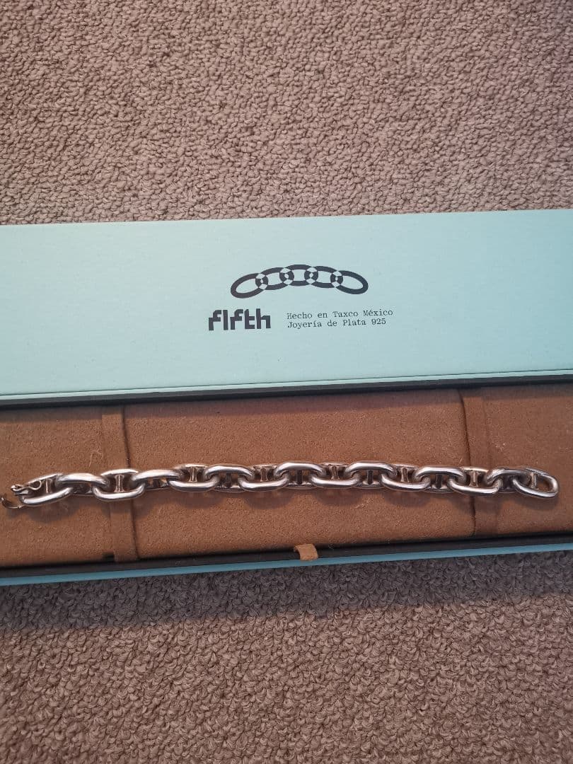 fifth general store ブレスレット シェーヌダンクルタイプ FIFTH GENERAL STORE （フィフスジェネラルストアー） / Silver