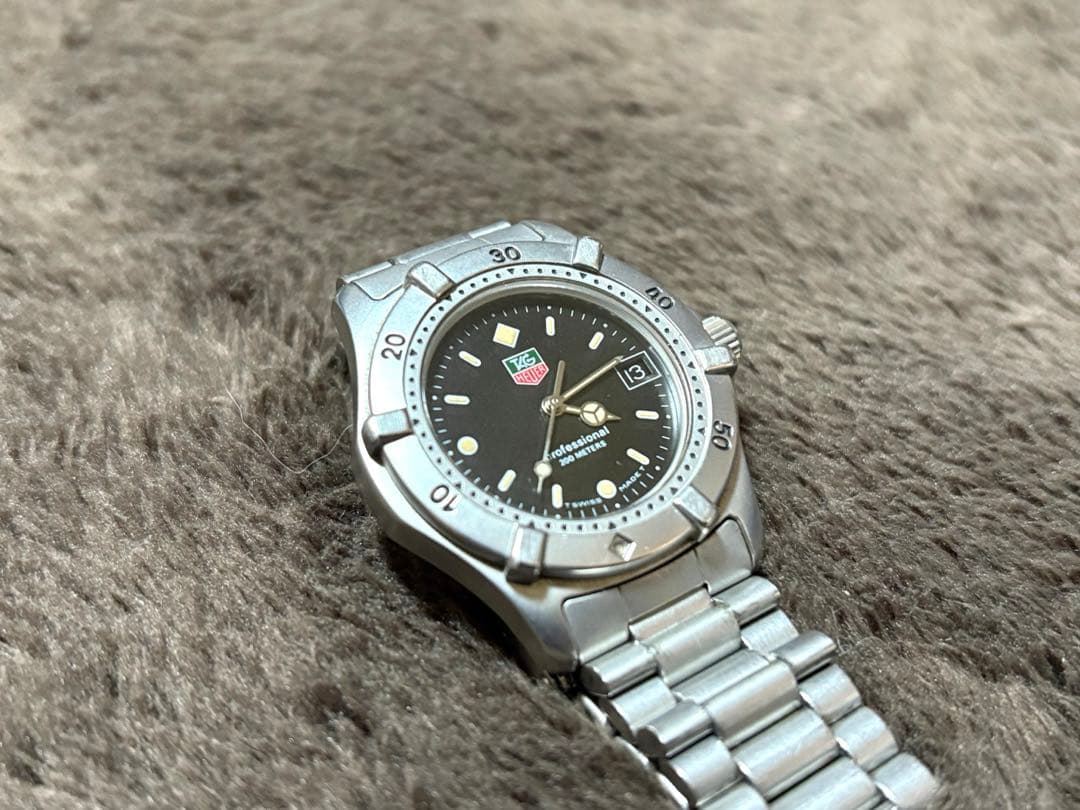 D*E様 TAG タグホイヤー　プロフェッショナル　ブラック文字盤　962.01