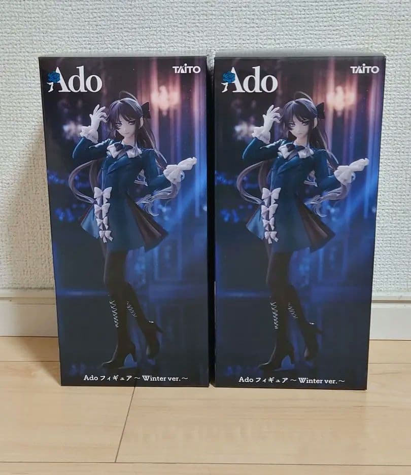 Ado フィギュア 〜Winter ver.〜 ラウンドワン限定 2個セット 2025年10月発売最新プライズ Ado フィギュア ～Winter ver.～ 2025年10