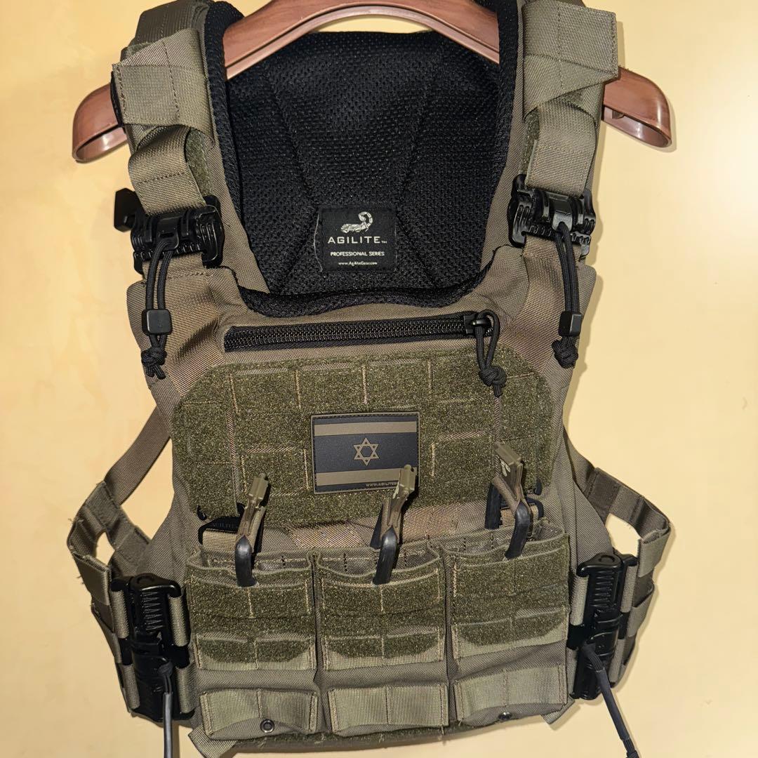 AGILITE K19プレートキャリア　マガジンポーチAG3 実物防弾プレート AGILITE K19 Plate Carrier 迷彩 | プレートキャリア・チェストリグ