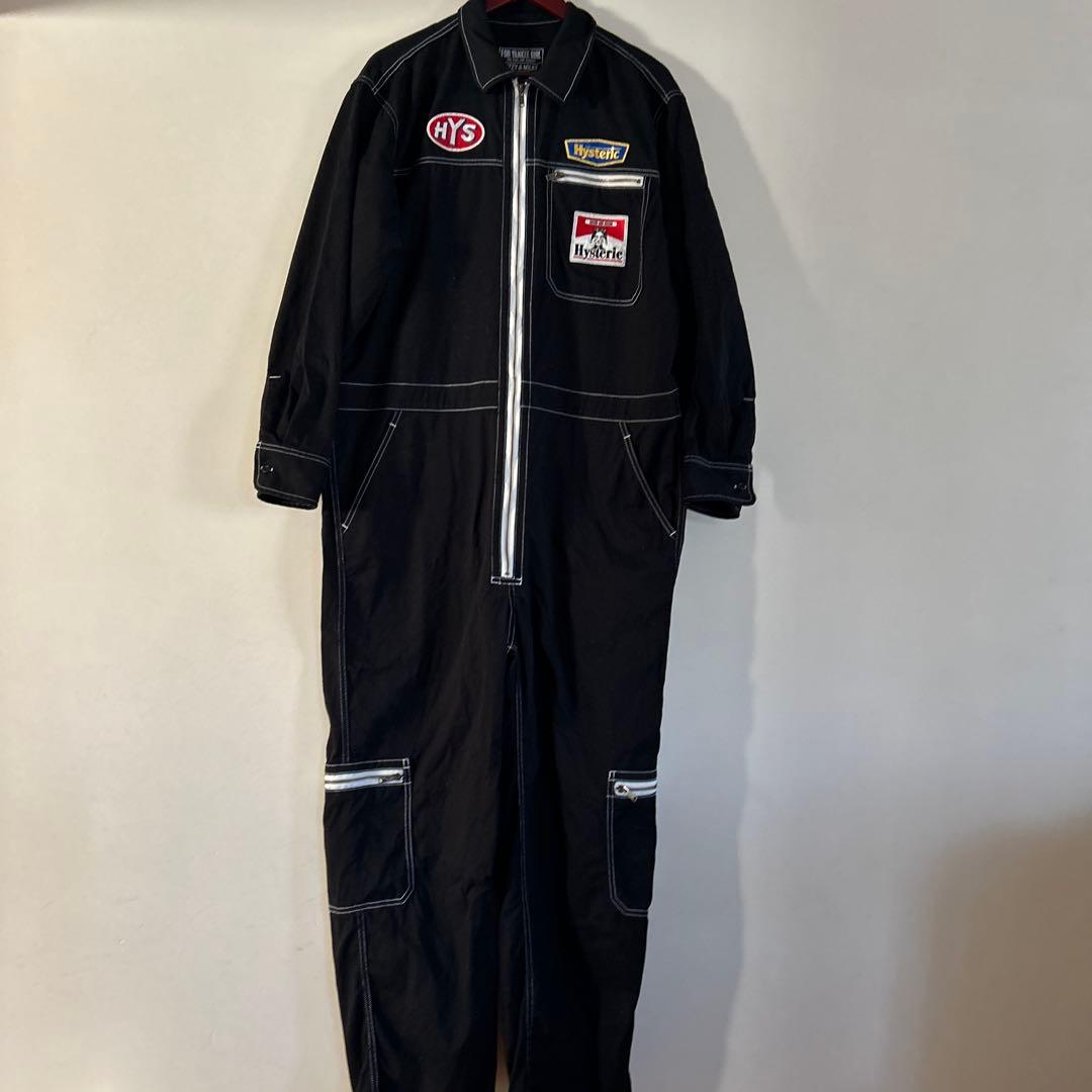 ヒステリックグラマーワッペンデザイン ジャンプスーツM - メルカリ