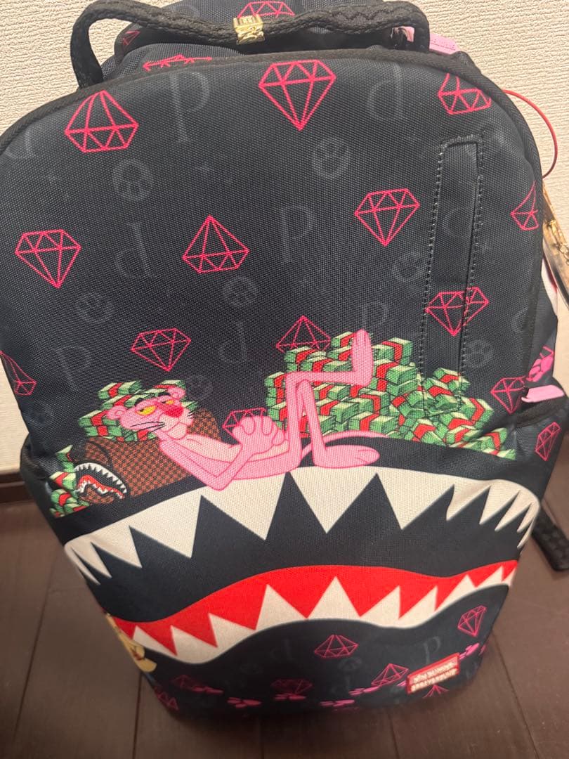 SPRAYGROUND PINK PANTHER リュック 即ゲット ☆SPRAYGROUND☆ Pink Panther Pink Painter (Sprayground