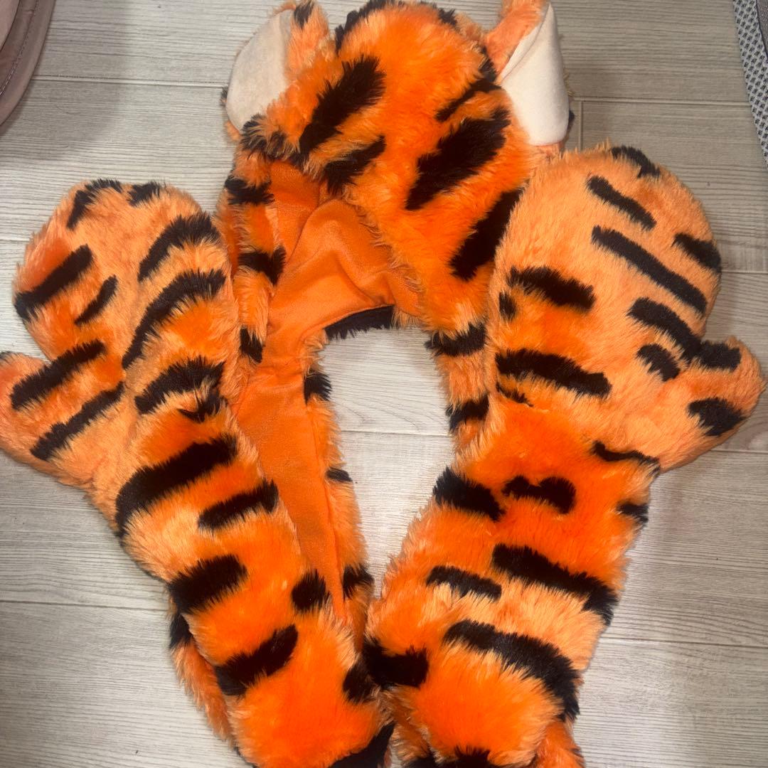 新品ティガーマフラーキャップ ティガー マフラーキャップ - メルカリ