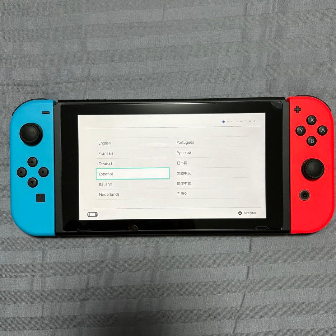 Nintendo Switch 本体 ネオンブルー/レッド