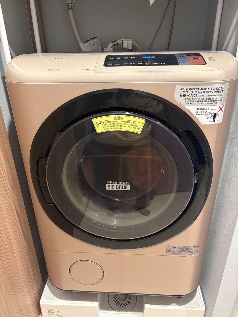 【送料込み】 HITACHI 日立 ドラム式洗濯乾燥機　BD-NX120A 20161012135405_792_.jpg