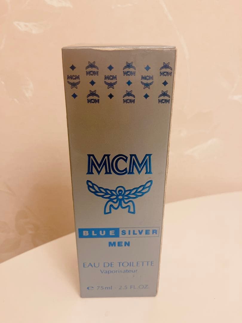 ☆限定廃盤☆MCM エムシーエム ブルー シルバー メン EDT SP 75ml