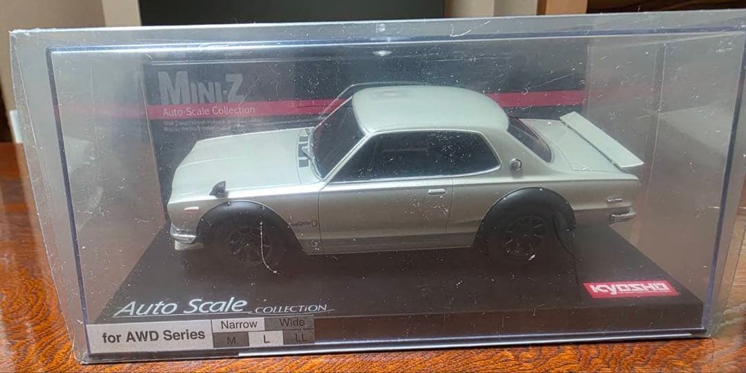 京商MINI-Z Auto Scale Collectionスカイラインシルバー 京商 Mini-z 日産 スカイライン 2000GT-R (KPGC10) チューンド