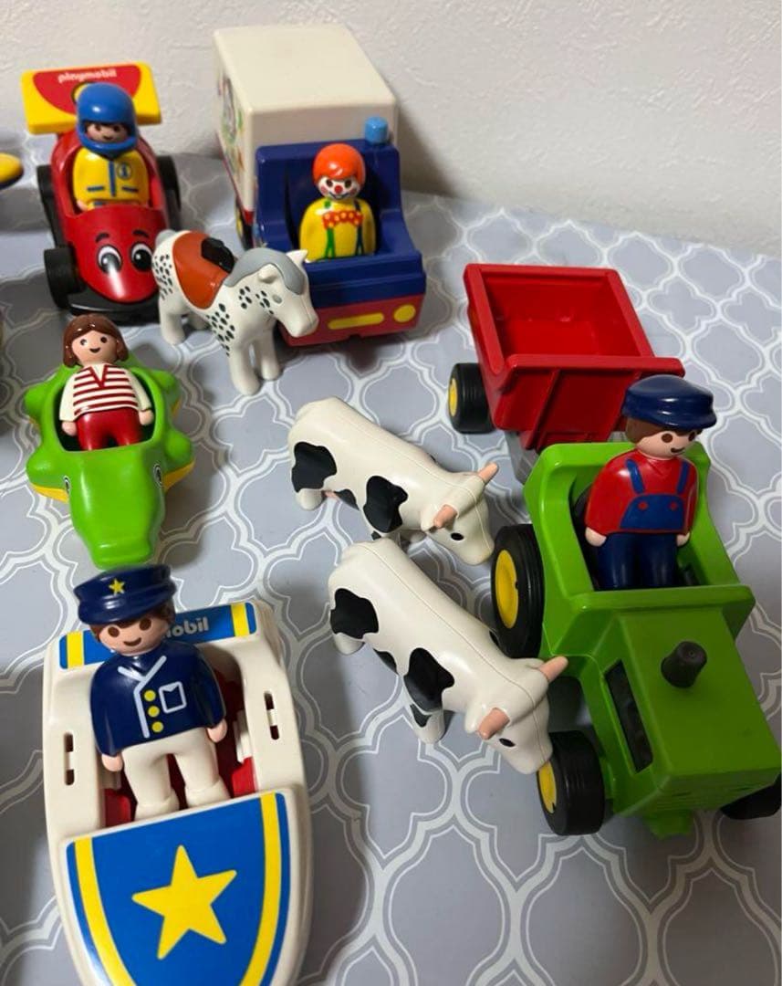 プレイモービル 123 playmobil 乗り物 ハウス お家 まとめ売り人形