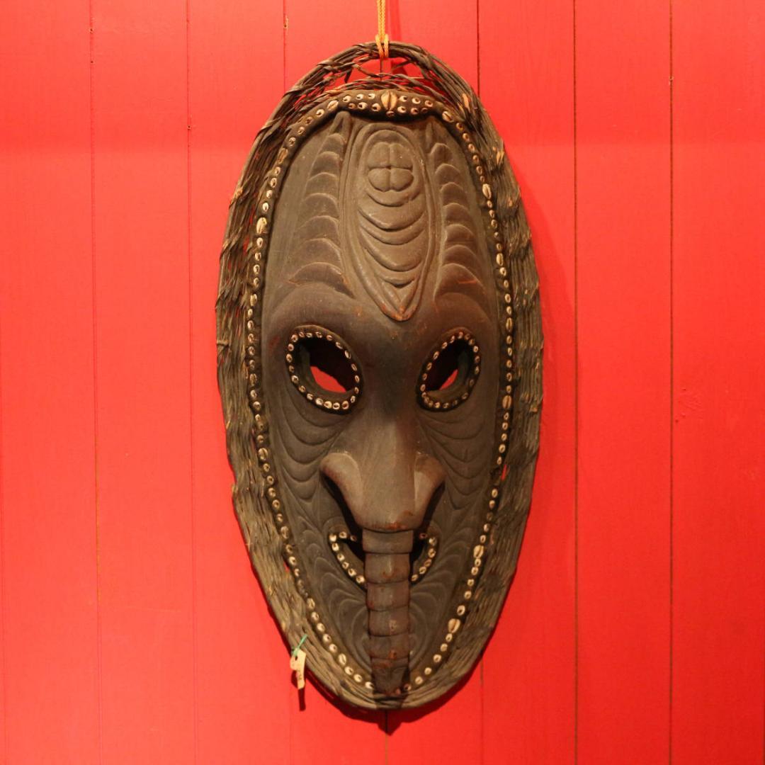 フォークアート アフリカ 壁掛け 壁飾り 民族 木彫 ヴィンテージ 彫刻