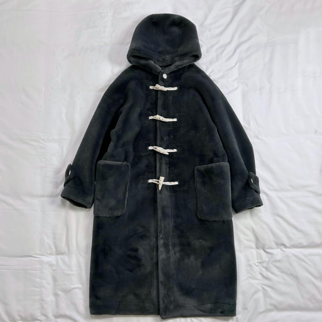 未使用　FURFUR　ファーファー　エコファーダッフルコート　22AW グレー
