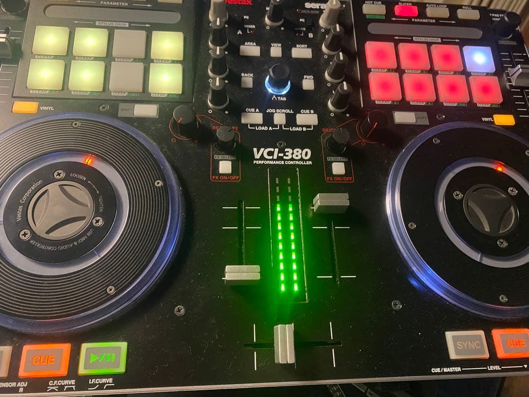 【美品】Vestal vci-380 SERATO DJが無償でついてくる。ベスタクスが誇るハイグレード機VCI-380!