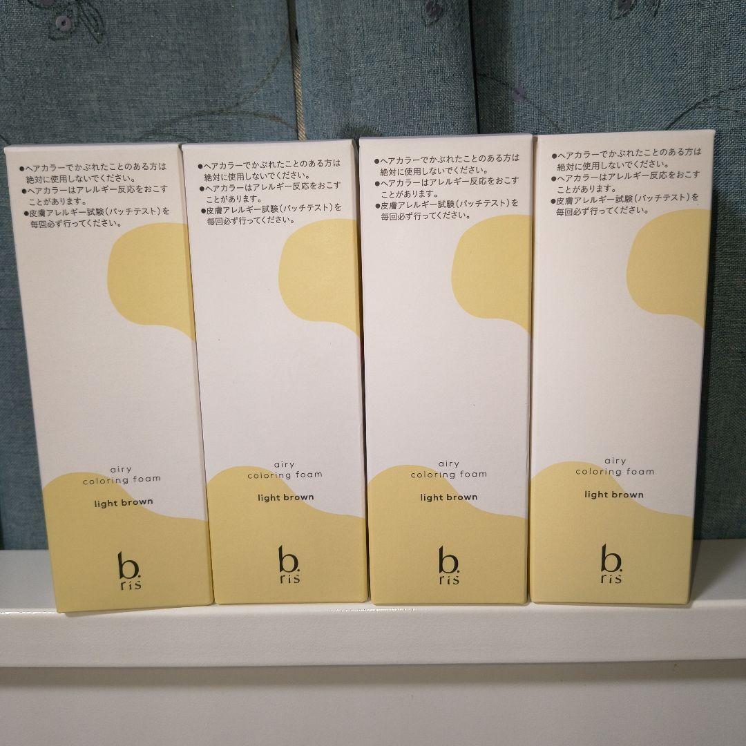 ゆ*ば様 b ris エアリーカラーリングフォーム ライトブラウン 4個セット Amazon | 【 染めるほどうるツヤ 】b.ris ビーリス 白髪染め [ 医薬部