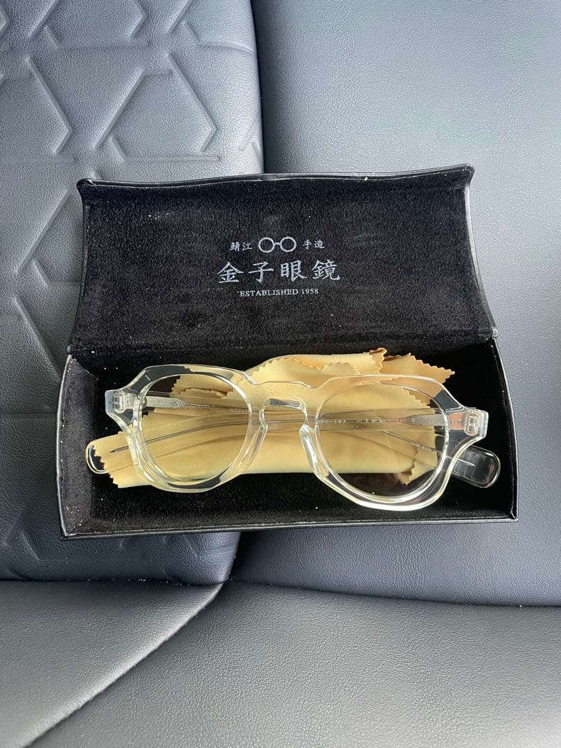 金子眼鏡 KAS 20CL 日本製 クリアフレーム