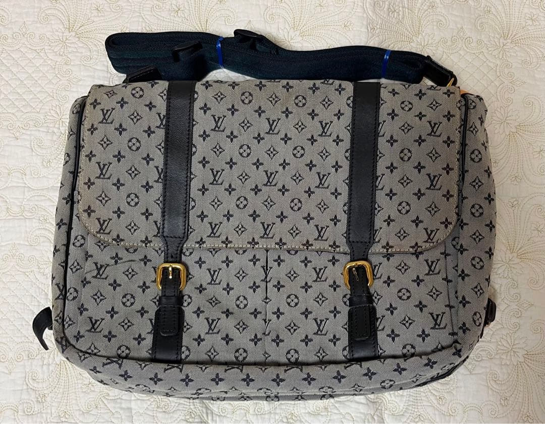 LOUIS VUITTON(ルイ・ヴィトン) マザーズバッグ グレー