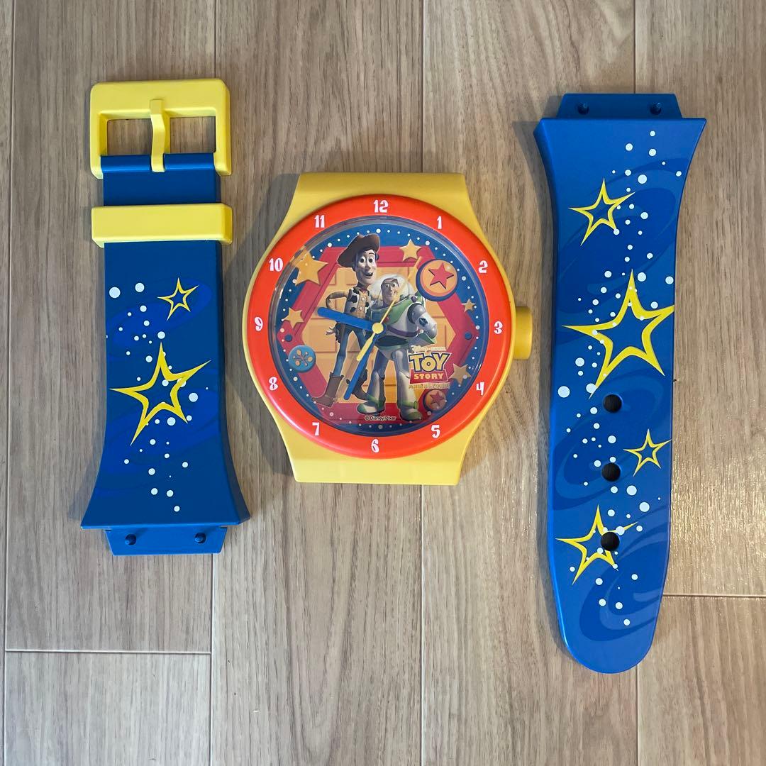 TOY STORY✴︎ ジャンボ腕時計 壁掛け時計 - メルカリ
