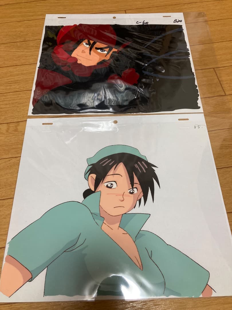 ダウンロード　金田伊功　南無阿弥陀仏は愛の詩 セル画2枚セット