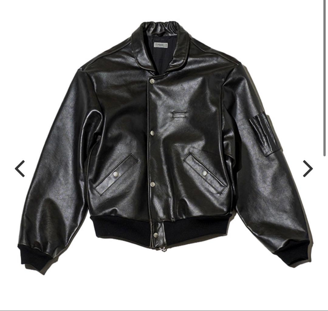 【パスタさん専用】Cracked Leather Flight Jacket