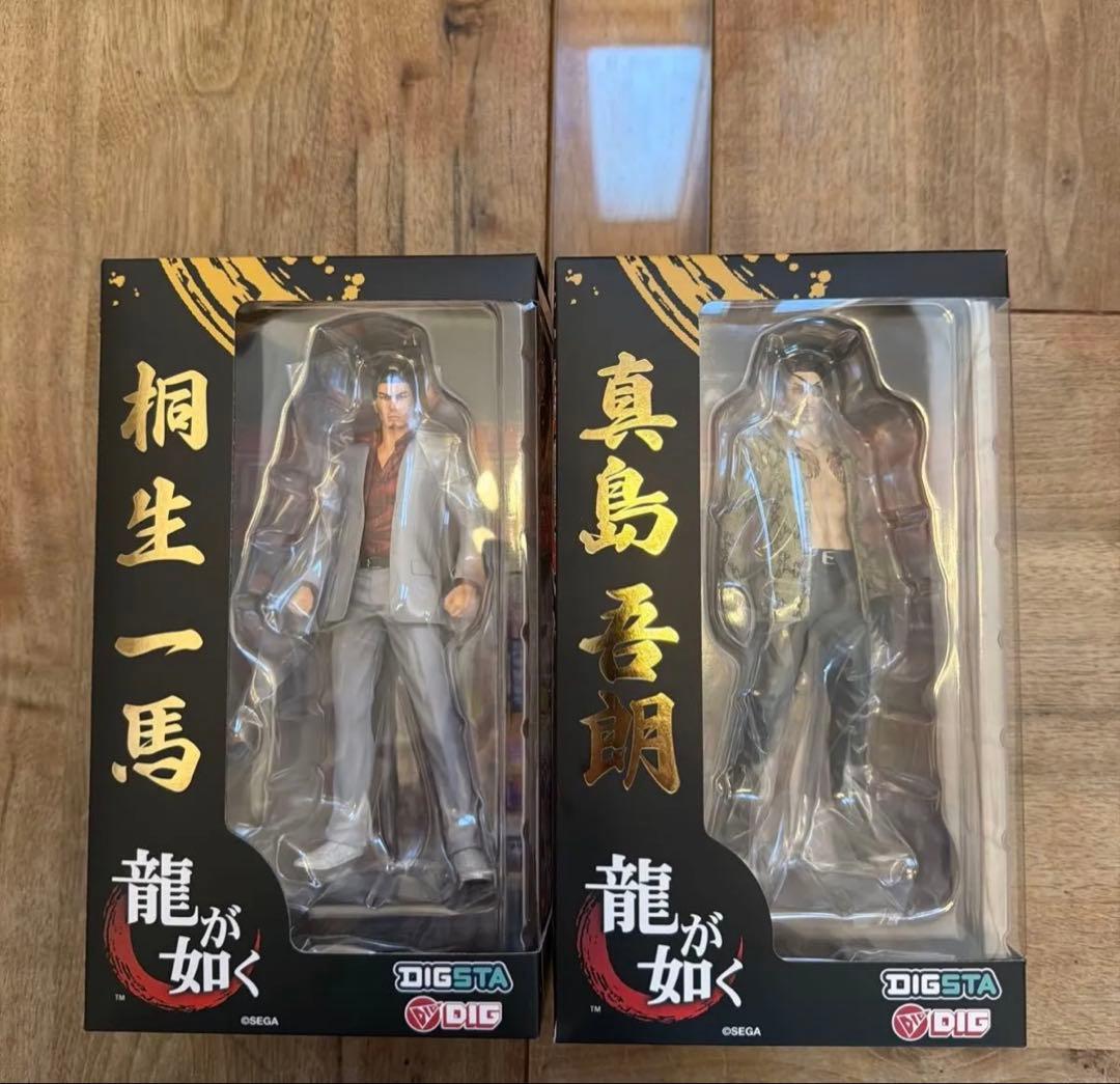 【新品未開封】桐生一馬 真島吾郎 2体セット【龍が如く】【DIGSTA】