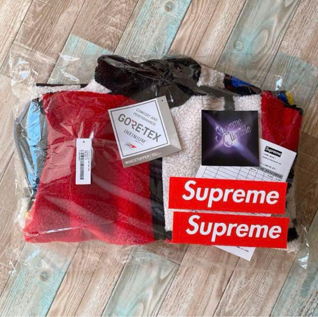 Supreme リバーシブルフリースジャケット