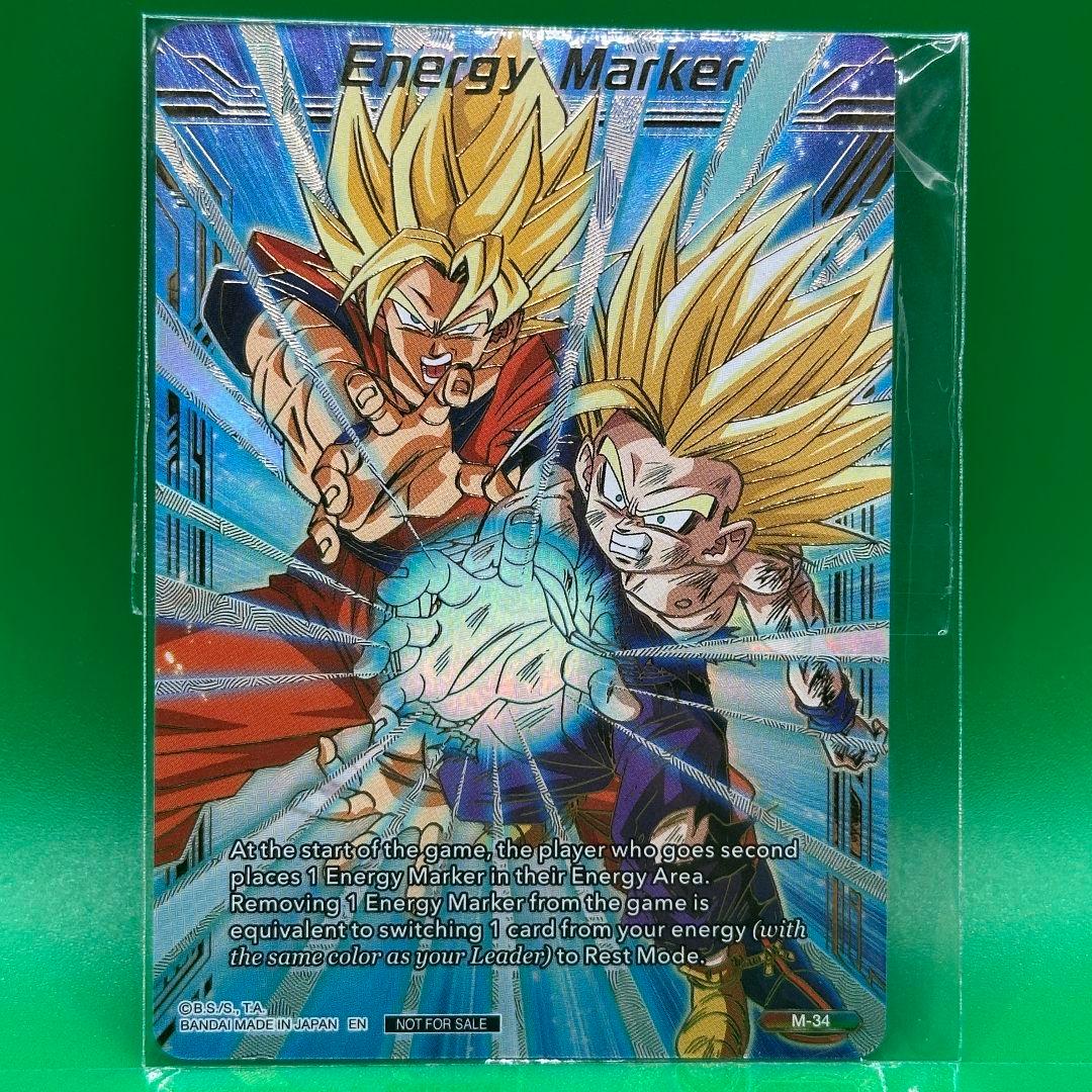 海外 エナジーマーカー 孫悟空 孫悟飯 親子かめはめ波 大会プロモ 英語 2