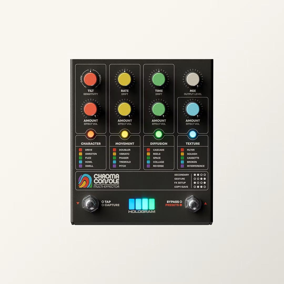 Hologram Chroma Console 限定カラーバージョン Chroma Console | A Colorful Suite of Effects – Hologram Electronics