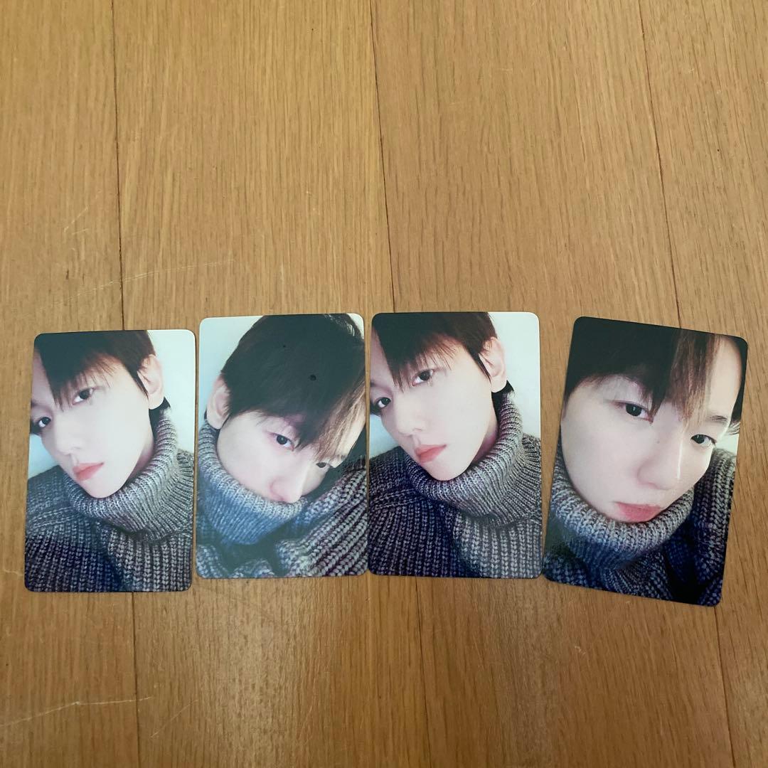 EXO トレカ　vip 神戸　タレントカード 4枚セット