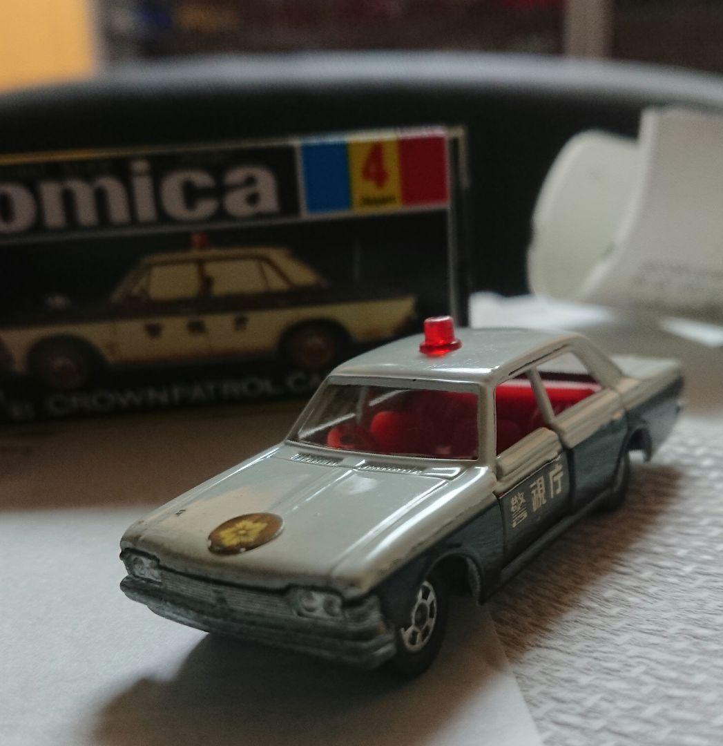 トミカ クラウンパトロールカー 4-1-4 1Dホイール 日本製 激レア トミカ クラウンパトロールカー 4-1-4 1Dホイール 日本製 激レア