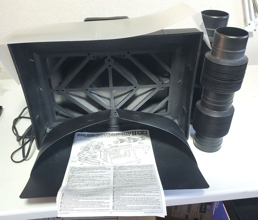 タミヤ 塗装ブース ツインファン