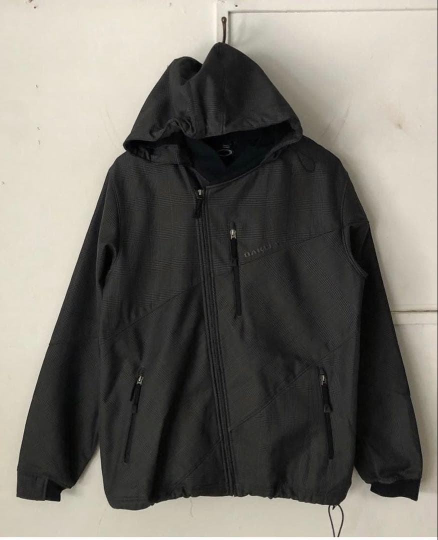 Oakley ソフトシェルジャケット グレンチェック OAKLEY（オークリー） ○ OAKLEY KENDALL RC SHELL JKT SOFT ORANGE XL