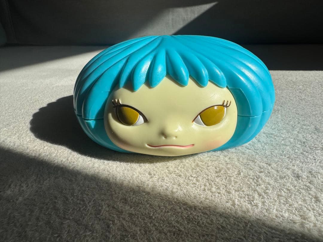 奈良美智　グミガール　箱付　ソランちゃん　水色　gumi girl