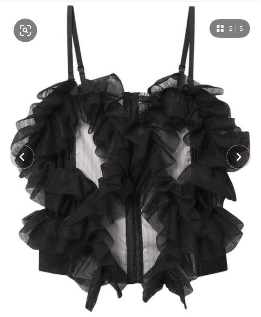 AMPHI 【HOUGA*AMPHI】 RUFFLED TOPS