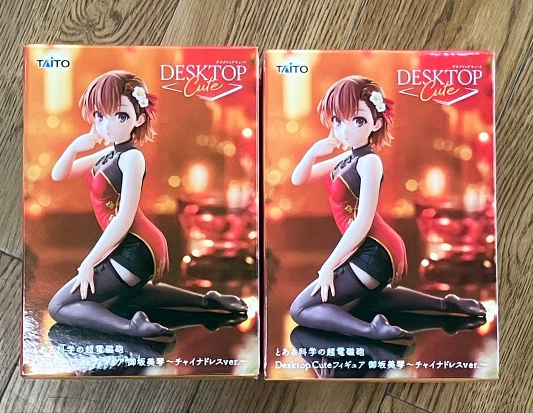 とある科学の超電磁砲 Desktop Cute 御坂美琴 チャイナドレスver