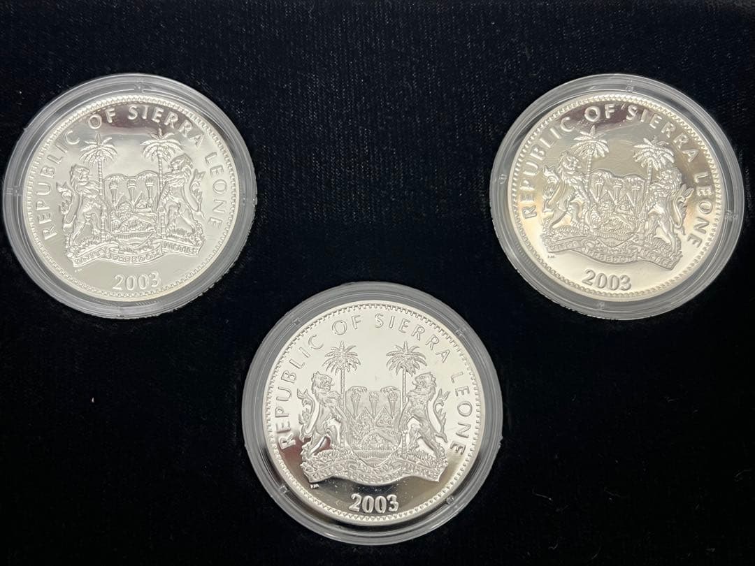 鉄腕アトム10ドル銀貨 】 銀貨セットSILVA 925